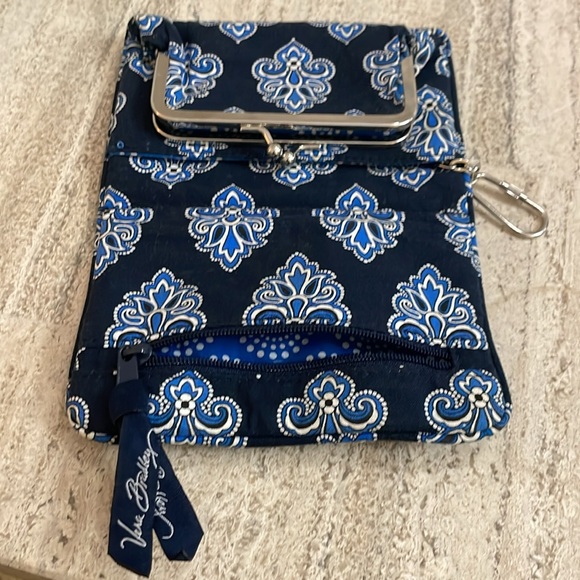 Vera Bradley TriFold Wallet Card Holder Calypso Pattern Retired 2009 Coin Purse - Picture 8 of 8